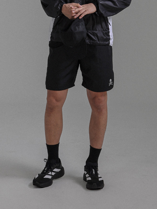 (XL-6XL)<BR>더스키 해골 松紧带 短裤<br><font color="#072c81"><B>[ W.DNA ]</B></font>