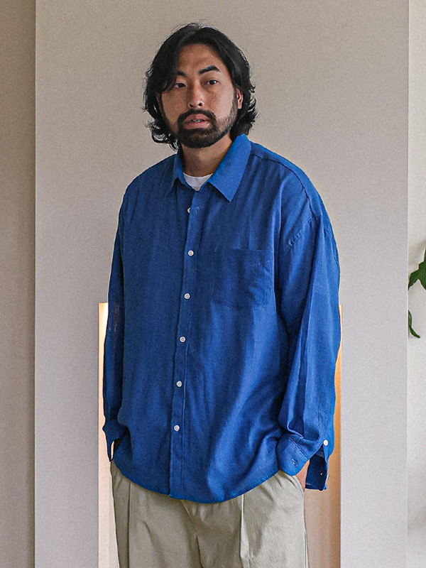 (XL-6XL)<BR>돈드바 亚麻衬衫