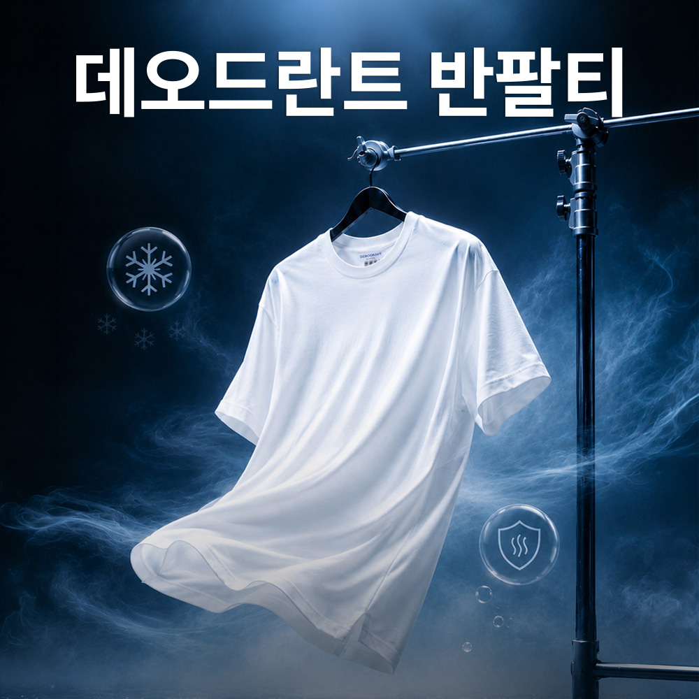 (M-7XL)<BR>타오스 데오드란트 功能 短袖T恤 <br><font color=