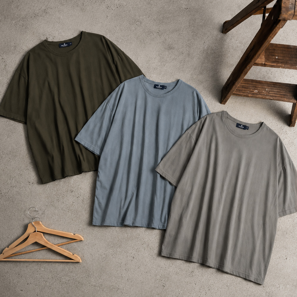 (M-6XL)<br>셀럽미 短袖T恤 T084