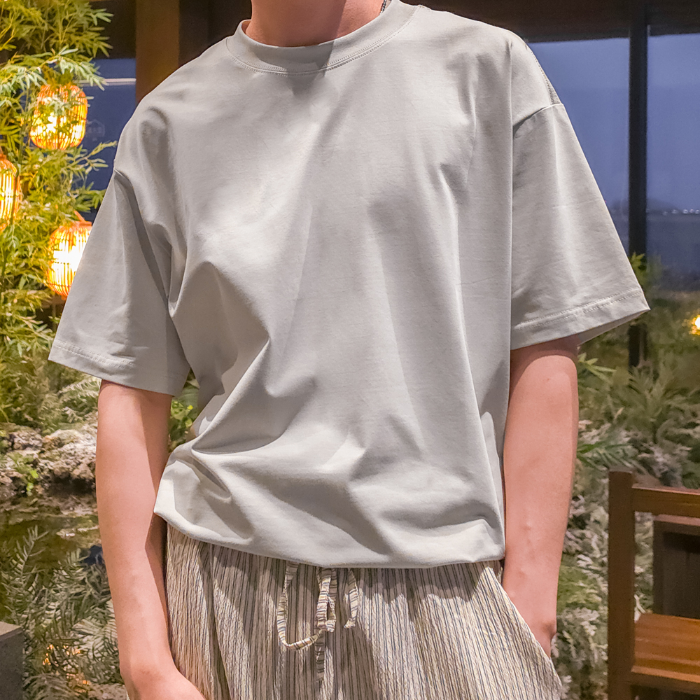 (L-3XL)<br>마이소루 短袖T恤 8349