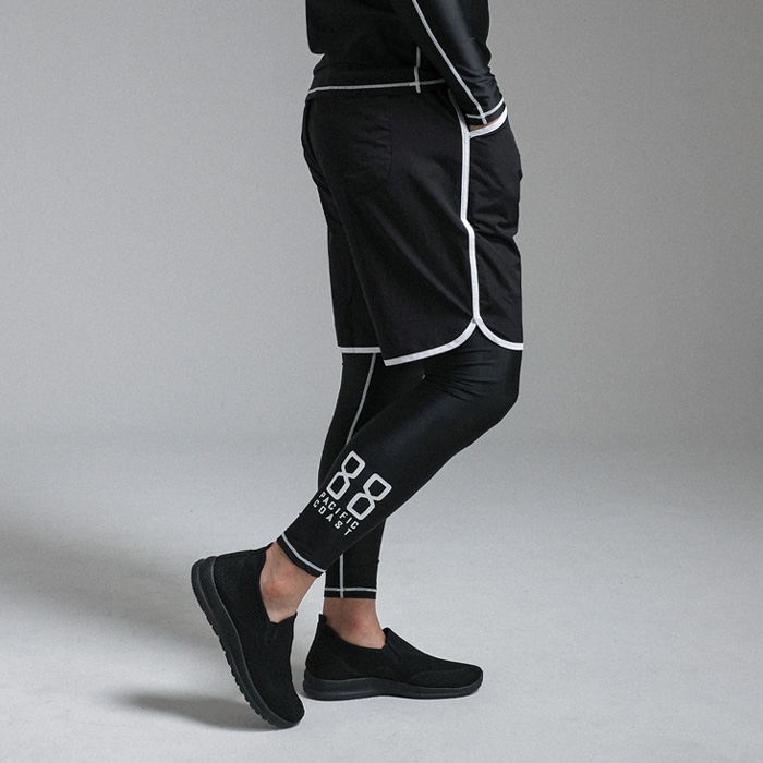 (M-6XL)<BR>여우야 뭐하니 밴딩스윔숏팬츠