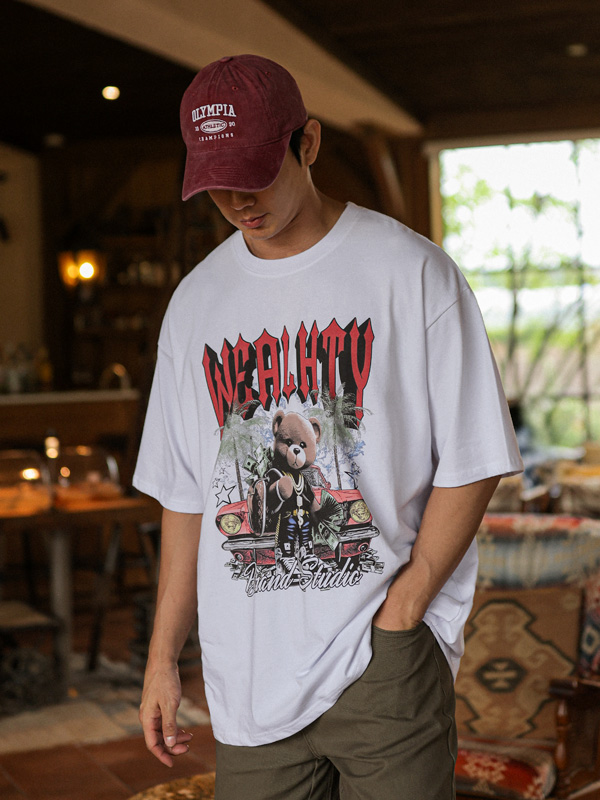 (XL-6XL)<BR>리치테디 短袖T恤