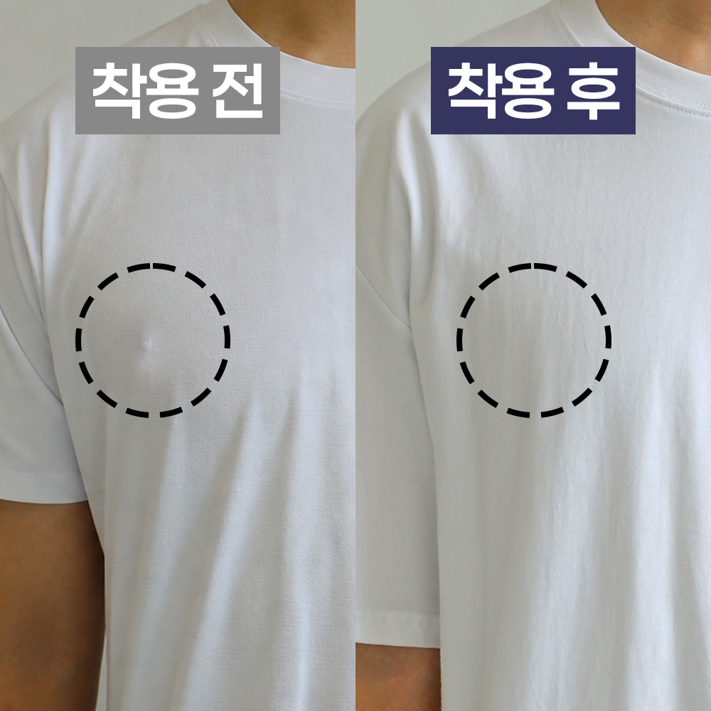 (L-7XL)<BR>팜크릭 覆盖乳头 短袖T恤
