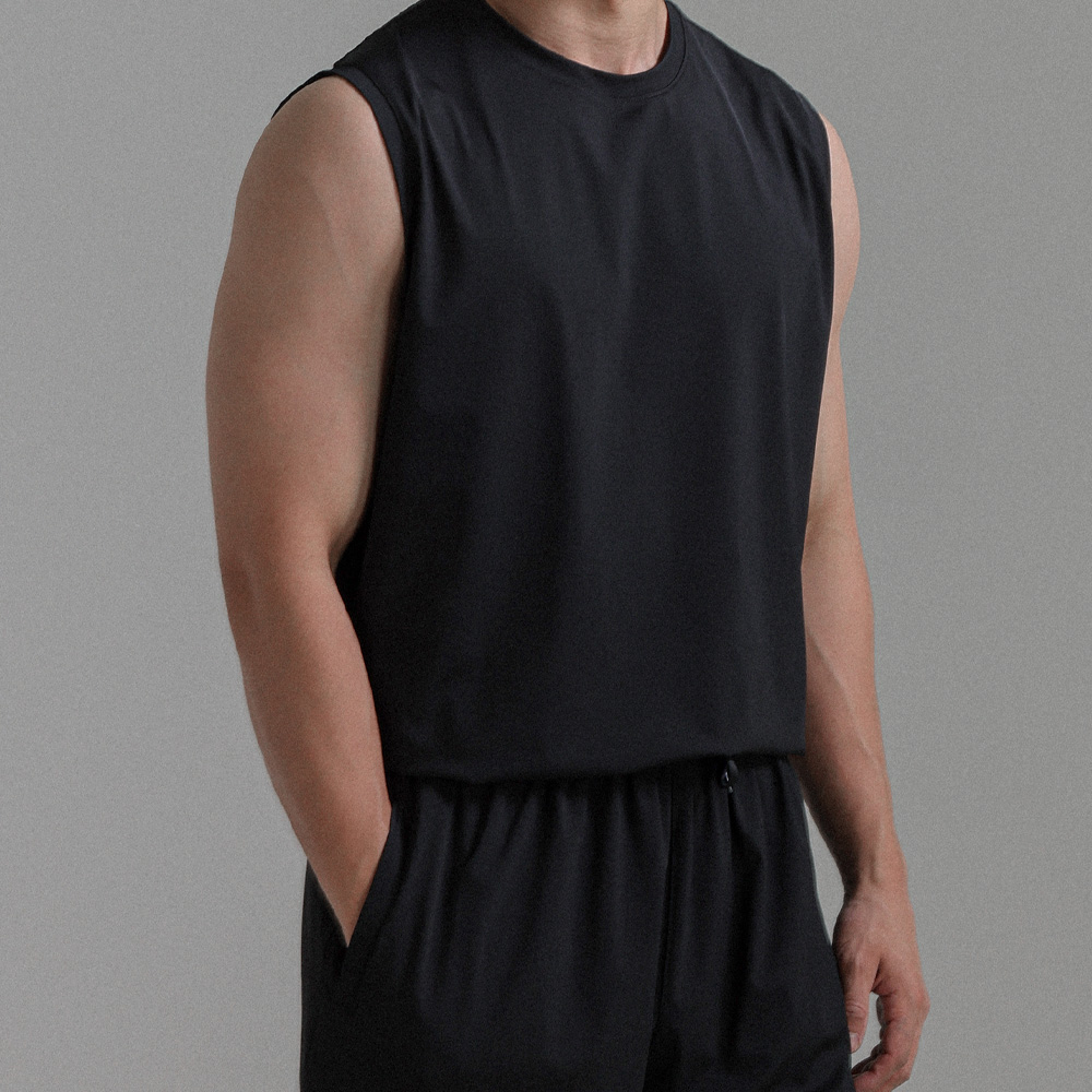 (L-7XL)<br>라르나카 冰箱 背心<br><font color="#072c81"><B>[ W.DNA ]</B></font>