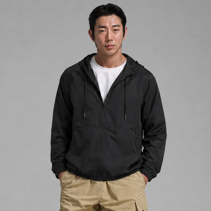 (L-2XL)<BR>셀토빈 带帽拉链<br><font color="#072c81"><B>[ W.DNA ]</B></font>
