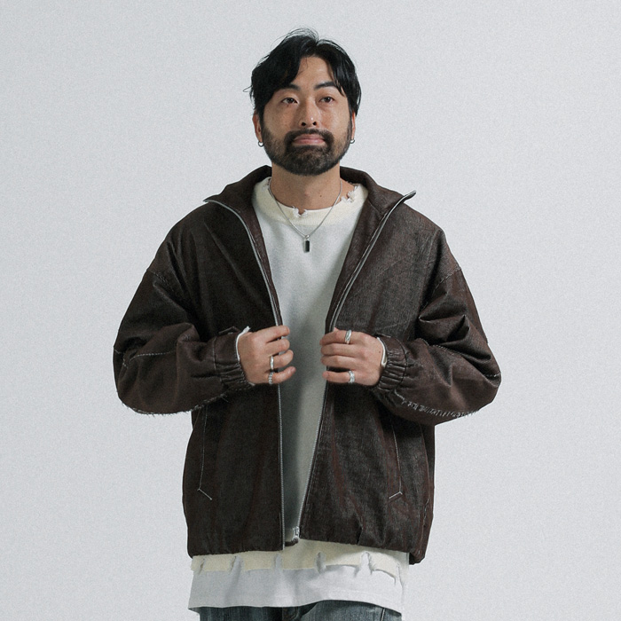 (L-7XL)<br>텔샤이 골덴집업