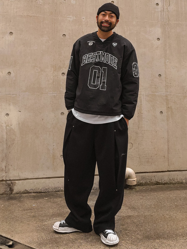 (XL-6XL)<br>투르가우 半宽配合 松紧带裤