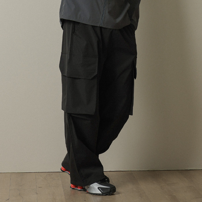 (L-3XL)<br>록스톤 半宽配合 货物松紧带裤
